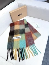 Acne scarf women cashmere wool