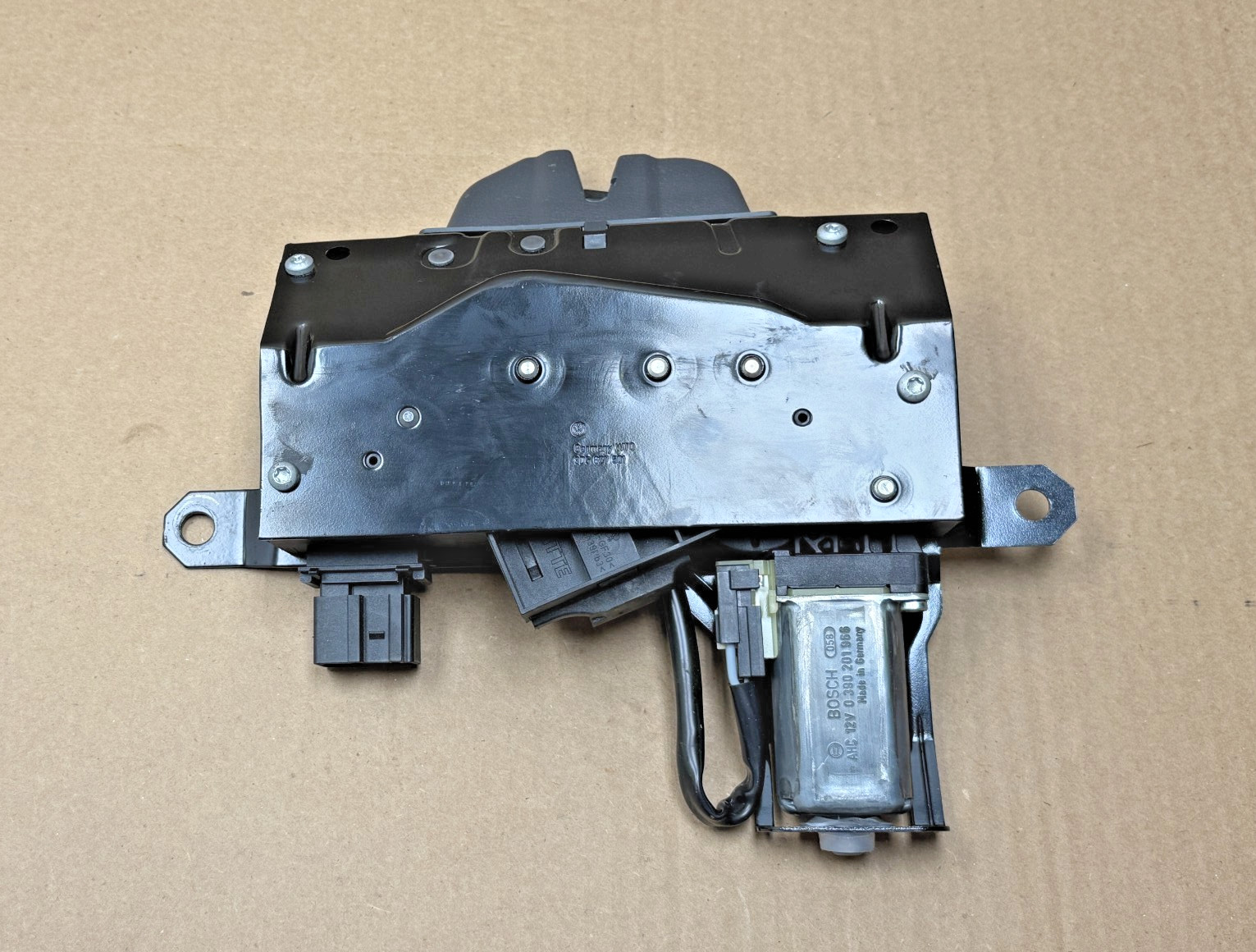 06-12 Bentley Continental Flying Spur Trunk Lid Lock Latch W/Micro Switch PO43