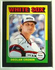 #337 Declan Cronin RC 2024 Topps Heritage Chicago White Sox