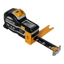 REEKON TOOLS  Digital Tape Measure,Steel,16 ft. L 878XT0
