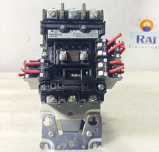 ALLEN-BRADLEY 500F-BO 930 MOTOR STARTER CONTACTOR NEMA SIZE 1  27A 3 POLE 600V