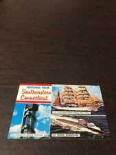 UNPOSTED POSTCARD - GREETINGS FROM SOUTHEASTERN CONNECTICUT