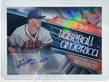 2016 Bowman's Best - Prospect Auto Sean Newcomb #BAPF-SN /50 A53