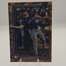 Topps 2025 Series 1 Ernie Clement Toronto Blue Jays #319 Serial Numbered 44/50