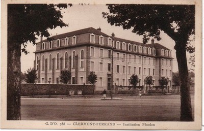 CPA 63 CLERMONT FERRAND - Institution FENELON - Schule - ungeschrieben