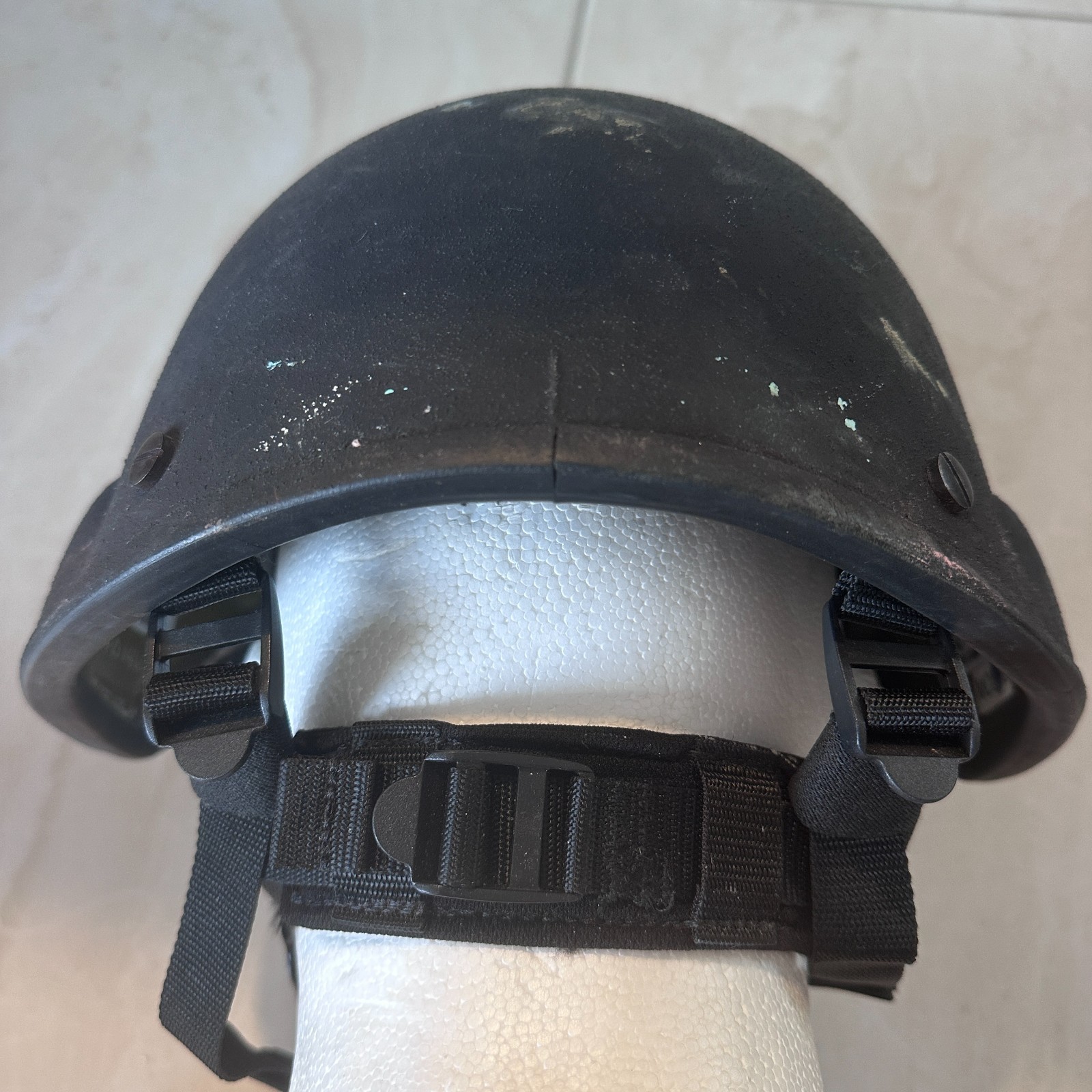 Armor Source AS-500 Ballistic Helmet Level IIIA Black Full Cut LARGE #1