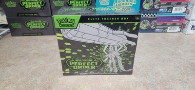 Pokemon Mega Evolution Perfect Order Elite Trainer Box ETB Sealed Packs Cards 