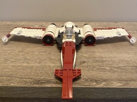 Lego Z-95 Headhunter 75004 Star Wars Clone Wars 99% Complete Set no Minifigures