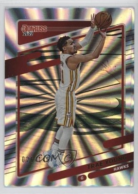 2021-22 Panini Donruss Holo Laser /149 Trae Young #56 1pz3