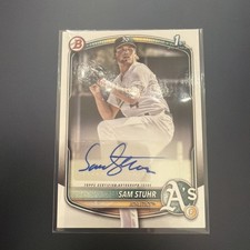2025 Bowman - Paper 1st Prospect Retail Autographs Sam Stuhr #BPA-SS (AU, RC)
