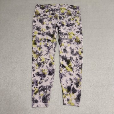 Lululemon Align Leggings Womens 18 Purple Tie Dye High Rise 7/8 Yoga Pants