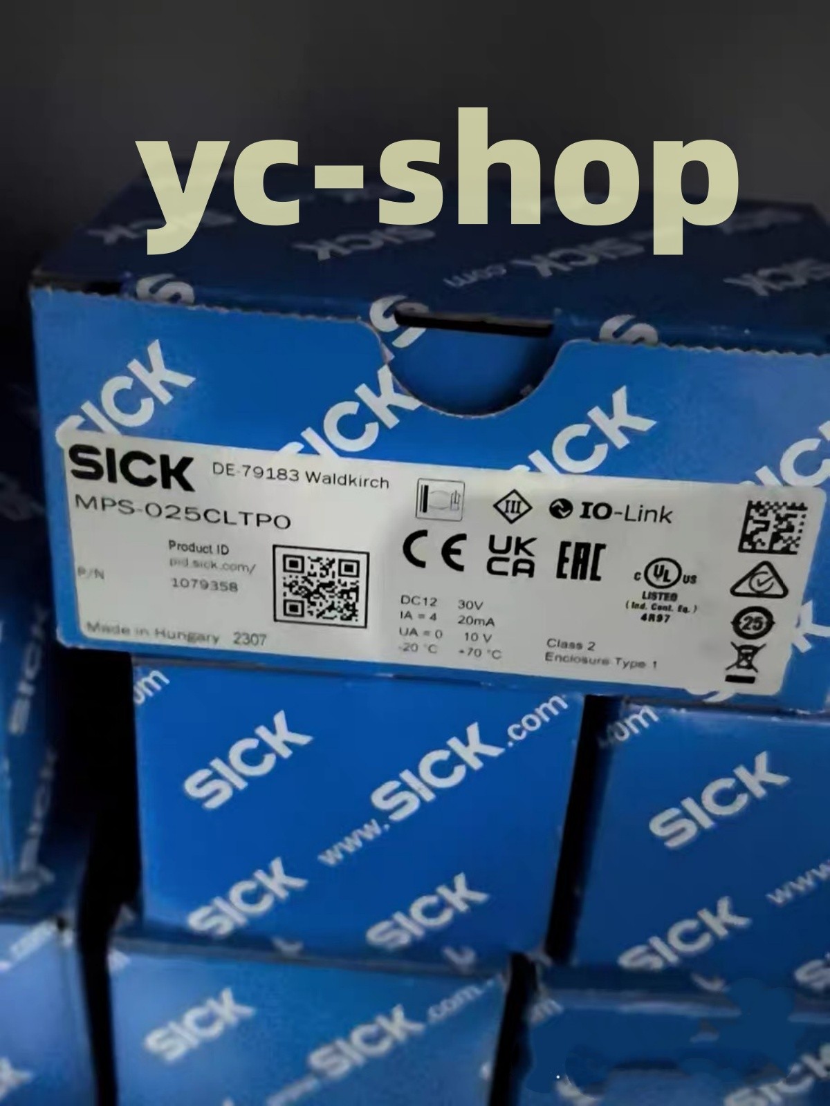 1PC New Sick MPS-025CLTP0 Photoelectric sensor Fast shipping vie FedEx or DHL*c
