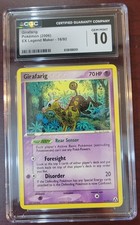 CGC 10 GEM MINT 2006 Pokemon Girafarig 16/92 EX Legend Maker Non-Holo on eBay
