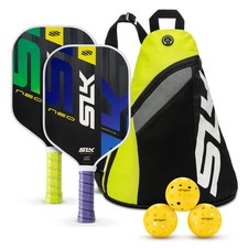 Selkirk SLK Neo Graphite Pickleball Paddle Set of 2 W/ 3 Balls Sling Bag