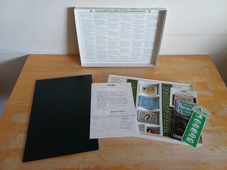 The Dartmoor Game De-Luxe Edition Vtg 1986 National Park Board Game, Nr Complete - Image 2 of 4