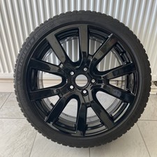 Genuine VW Serron 18" Alloy Wheel Golf Mk6 Mk7 GTI GTE LINE DIAMOND Black Gloss