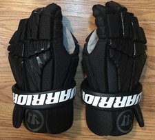 Warrior Burn Next SR schwarz Lacrosse Hockey Handschuhe Erwachsene Jugend Größe M BNGSR18BKM