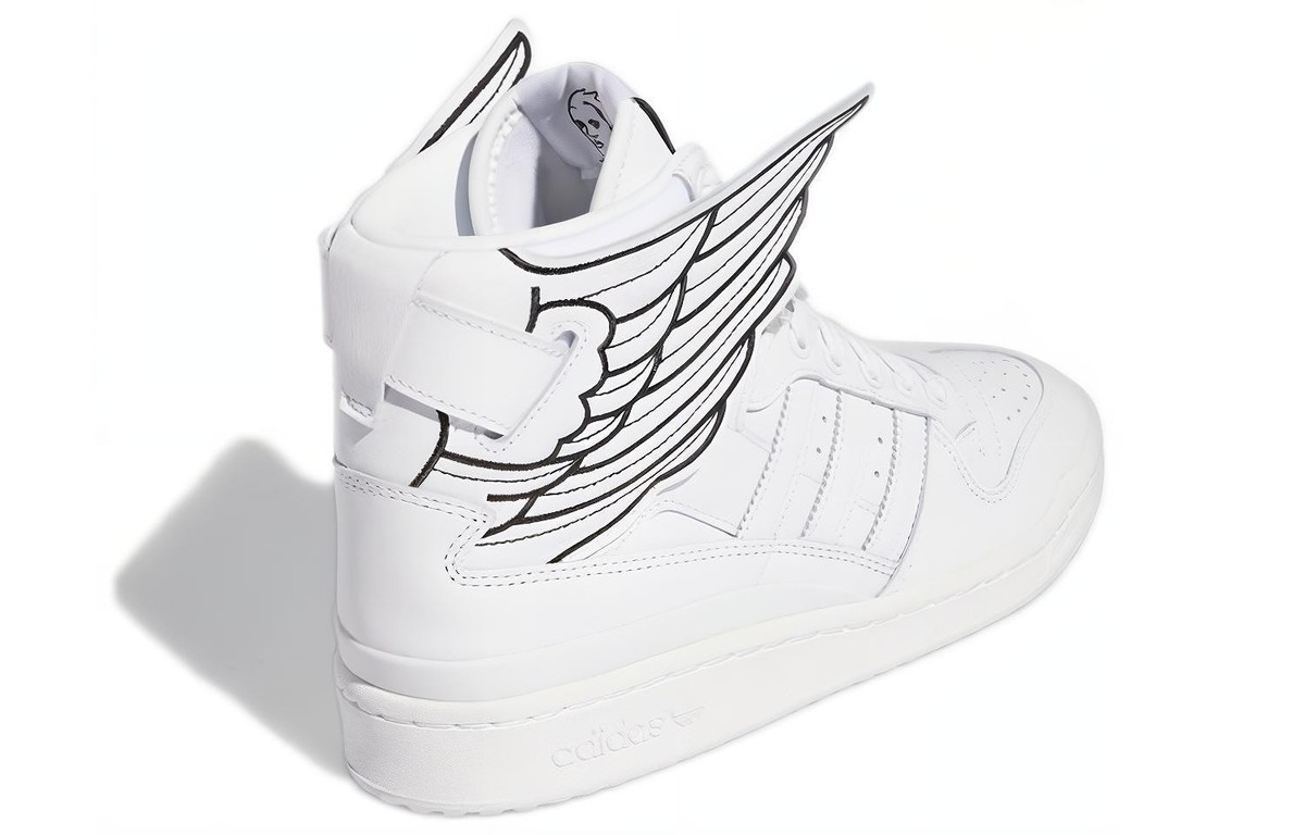 Adidas Forum Hi Wings 4.0 Jeremy Scott White Black - GX9445  display picture 1
