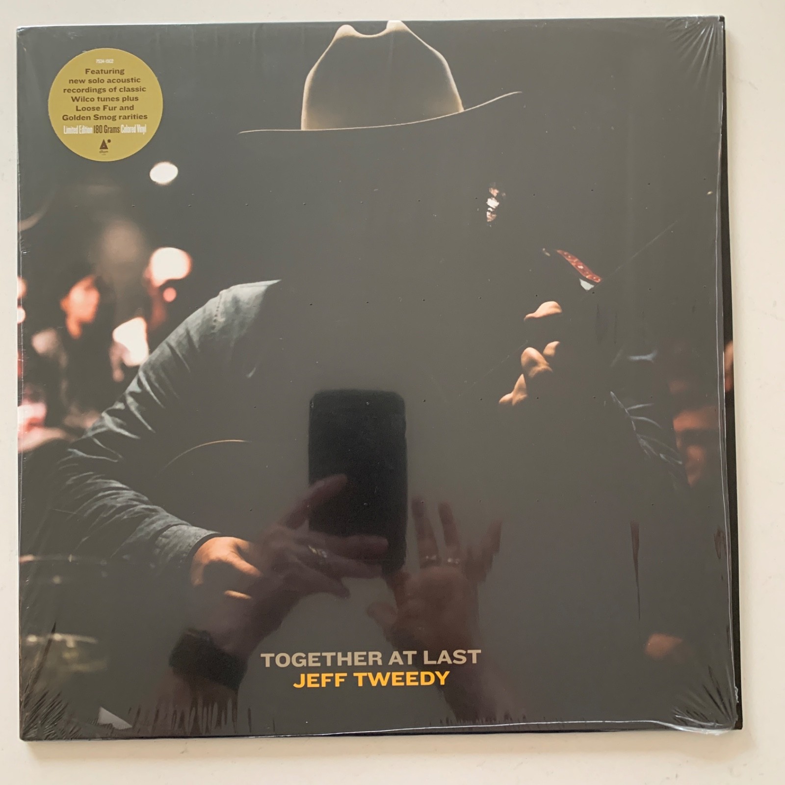 Jeff Tweedy ‎– Together At Last (Loft Acoustic Session I) - 2017 Yellow LP NM/NM