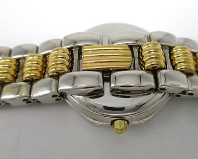 Dior Depose D48-203 Ladies Quartz Stainless GP SS From Japan N1229