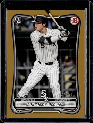 2026 Bowman Munetaka Murakami #9 Gold RC /50