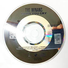(CD) The Winans – When You Cry, Promo, PRO-CD-4457, Single, 2 Tracks, Rare.