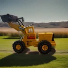 Vintage TONKA TURBO-DIESEL FRONT END BUCKET LOADER