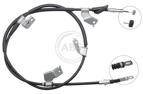 A.B.S.-OE K19077-OE Cable Pull, parking brake for HONDA