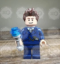 **NEW** 100% LEGO Dr. Who The Tenth Doctor Minifigure MOC