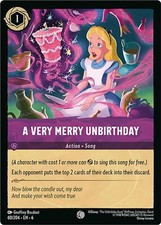 A Very Merry Unbirthday Common Cold Foil [6 - Lorcana TCG 60/204] NM