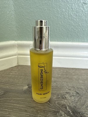 Just Ingredients Eucalyptus Mint Hair Serum All-In-One Hair Oil 2oz Used Once