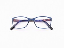 Esprit Eyeglasses, Frames Only, ET17444N Color 508 Blue/Tort, 52-17-145, Plastic