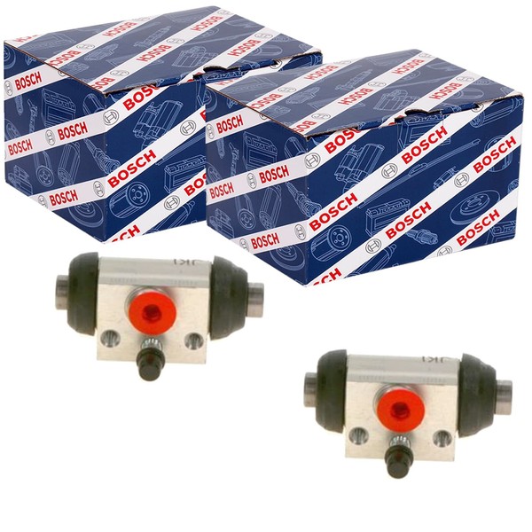 2X Bosch Radbremszylinder 20,6Mm Passend FüR Ford B-MAX Focus Trommelbremse | 0-image