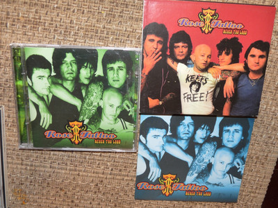 Rose Tattoo Never Too Loud 2 CD set with Slip  Cover and Insert Booklet SEE ALL!