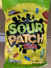 Lot Of 6 Sour Patch Kids Soft  Chewy Candy - 8 Oz Each