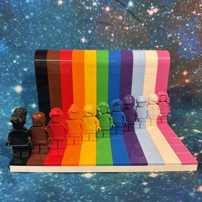 Lego Icons 40516 Everyone Is Awesome komplettes Set ohne Karton oder Anleitung