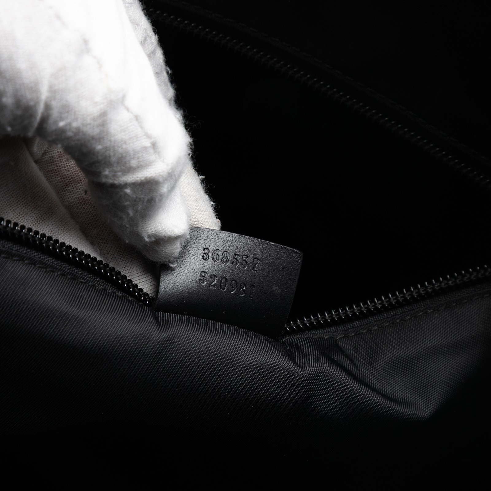 Authenticated Gucci GG Supreme Briefcase Black Coated Canvas Fabric thumbnail 6