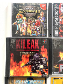 Retro Game Lot PS1 Sega Saturn Dreamcast Import Games 13 Total