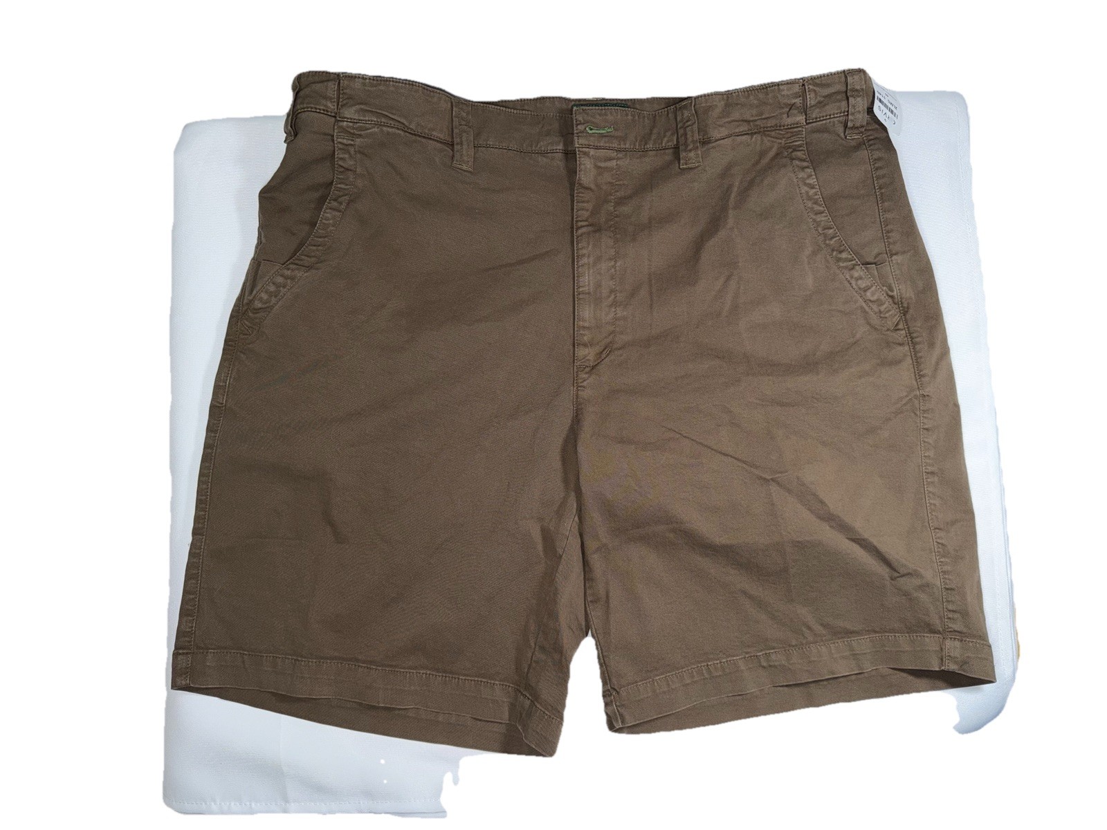 Orvis NWT Men’s Montana Morning EZ Waist Shorts Mushroom Brown Stretch Size 40