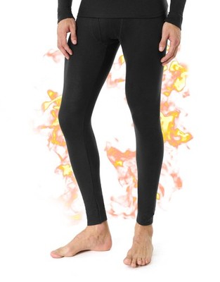 FORVEVO Merino Wool Base Layer Mens Bottom Pants, 100% Wool Long Johns for