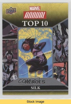 2016 Upper Deck Marvel Annual Top 10 Heroes Silk #TH-4 READ fv4