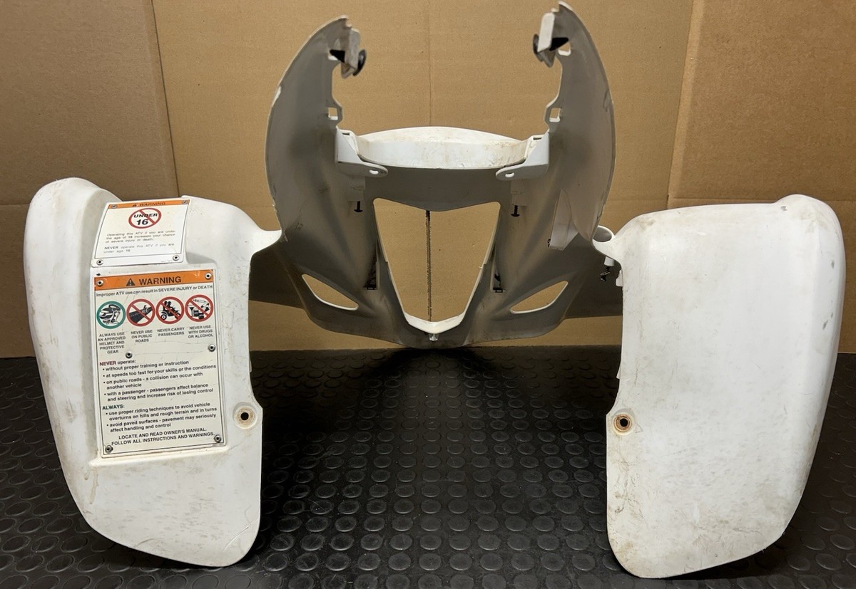 03-08 SUZUKI LTZ 400 FRONT REAR PLASTICS PLASTIC FENDER FENDERS