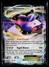 Genesect EX 64/124 XY Fates Collide Holo Ultra Rare Pokemon TCG Card NM