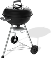 Weber Compact Kettle Holzkohlegrill (2026 Version) Dreibein Rostfrei 47Cm