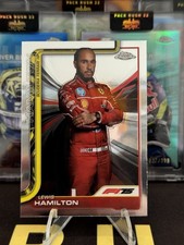 2025 Topps Chrome Lewis Hamilton Scuderia Ferrari HP F1 #4 Base Portrait