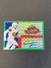 2021 Leaf Metal Draft State Pride Joseph Ossai Green Auto /5