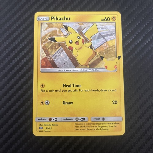 Pikachu — McDonald's 25th Anniversary Promos