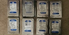 Eight Western Digital 250GB HDD SATA 3.5" Hard Disk Drive *Mixed Models*8 Drives