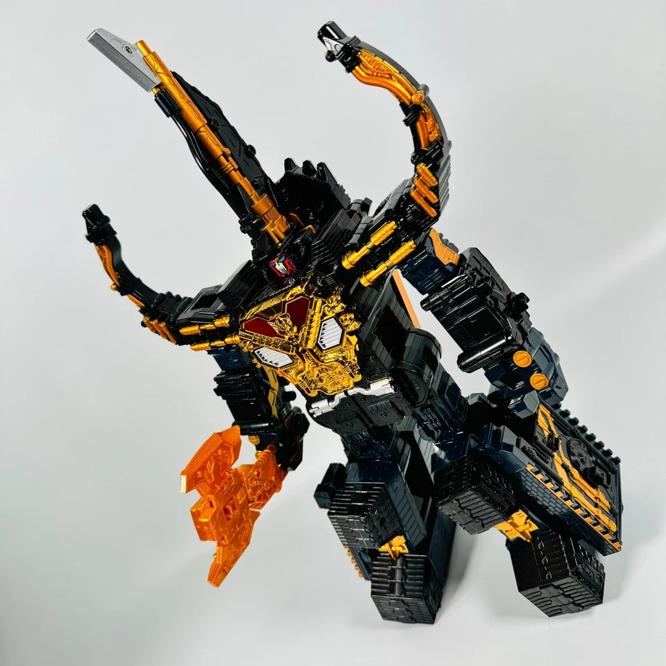 Juego de hachas Power Rangers KingOhger DX King Cáucaso Kabuto Guardian Weapon Hércules Foto 4 de 4