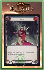 Shred Blue - FAB:Dynasty - DYN132 - Official English Card